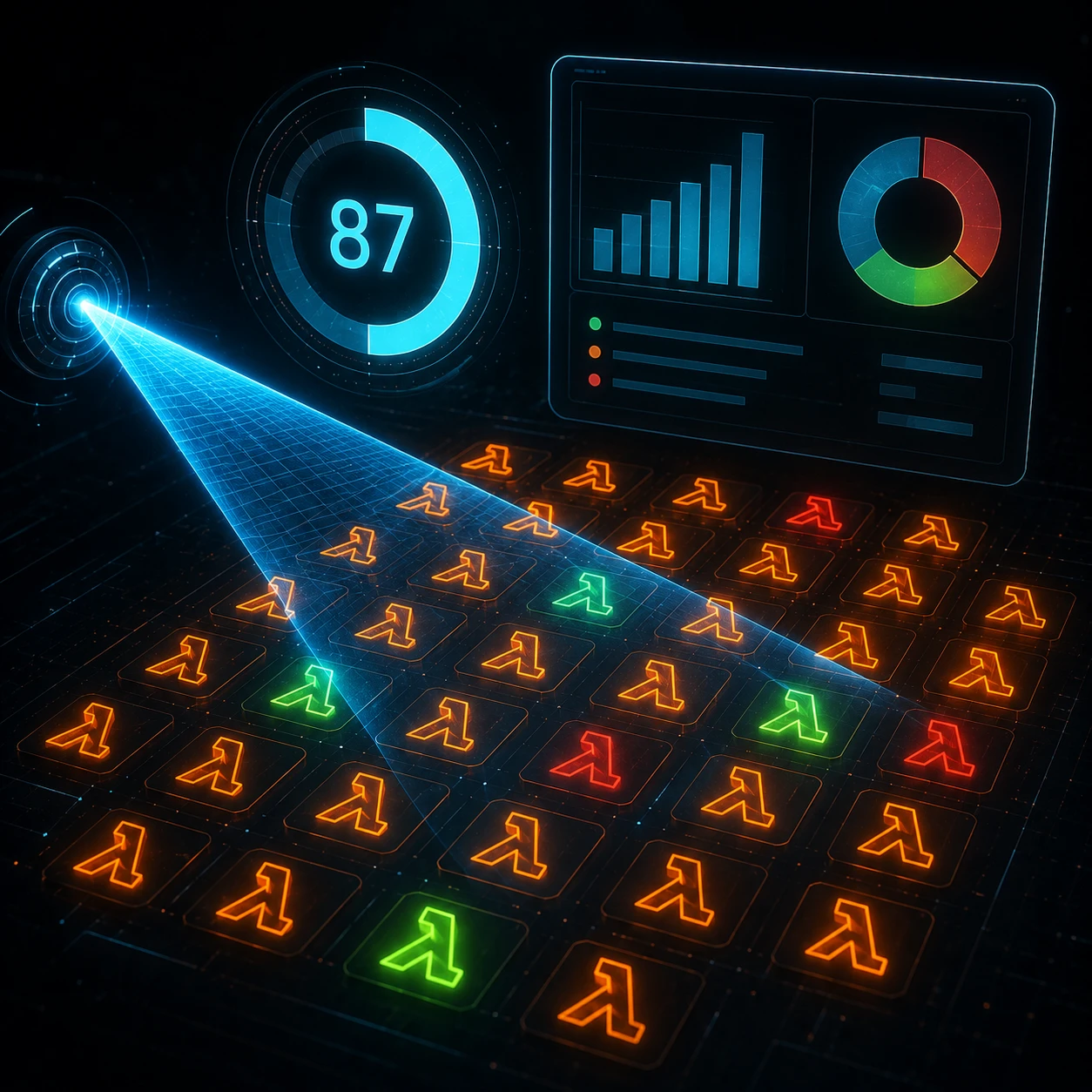Inside lambda-security-scanner: 19 checks across every function in your account