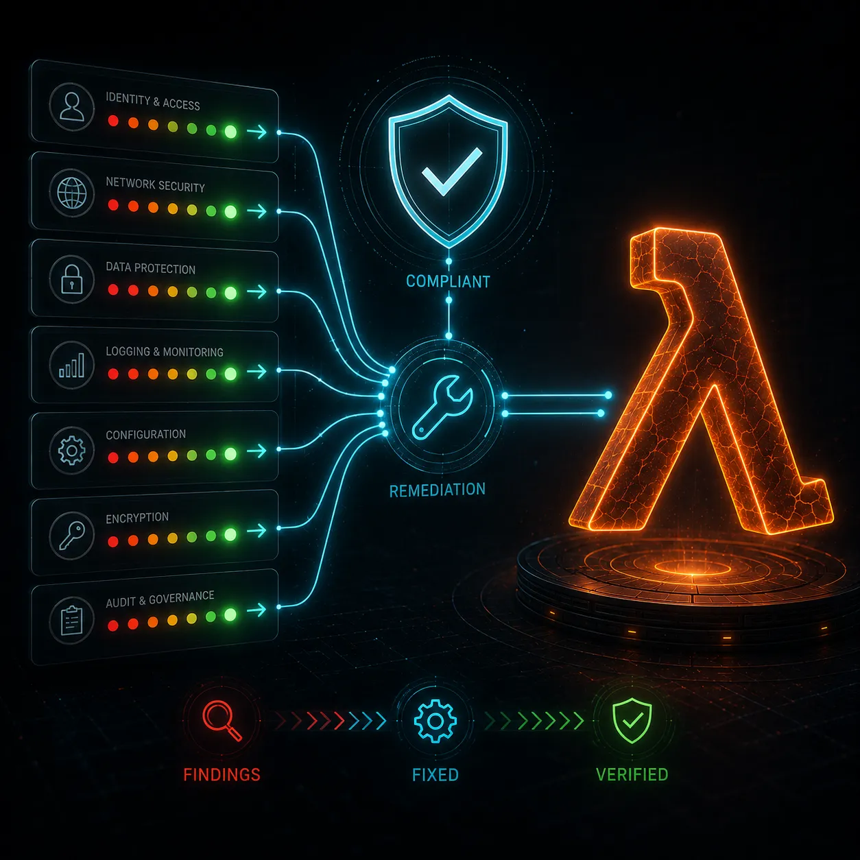 From findings to fixed: Lambda compliance mapping and remediation
